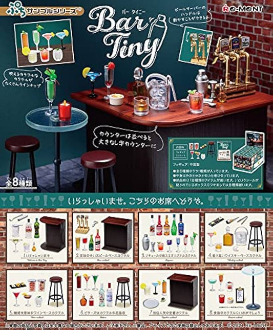 Bar Tiny Miniature Drink Set (8 pcs set)