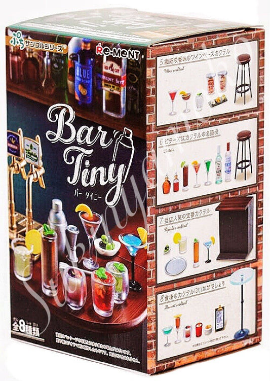 Bar Tiny Miniature Drink Set (8 pcs set)