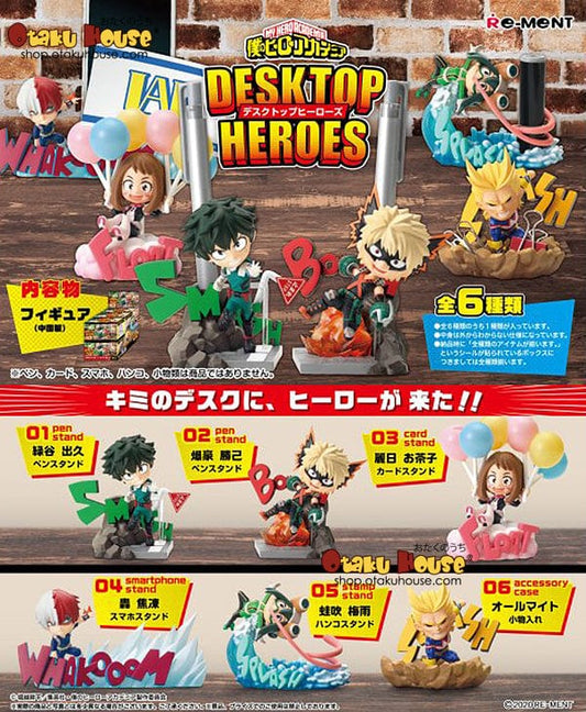My Hero Academia Desktop Heroes (6 pcs set)