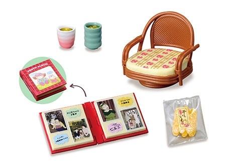 Retro Japanese Living Room (8 pcs set)