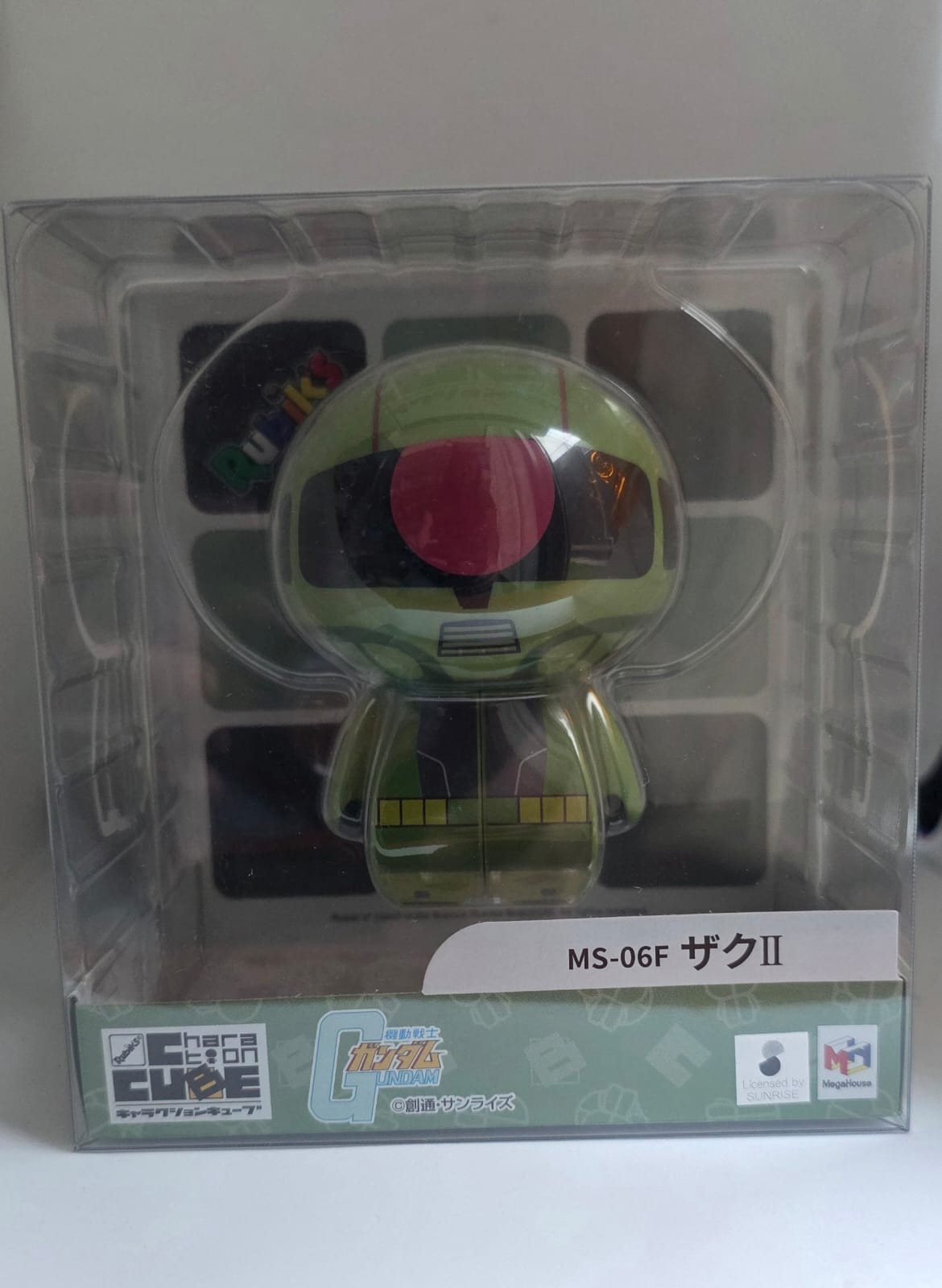 MegaHouse Charaction CUBE- Mobile Suit Gundam MS-06F ZAKU II