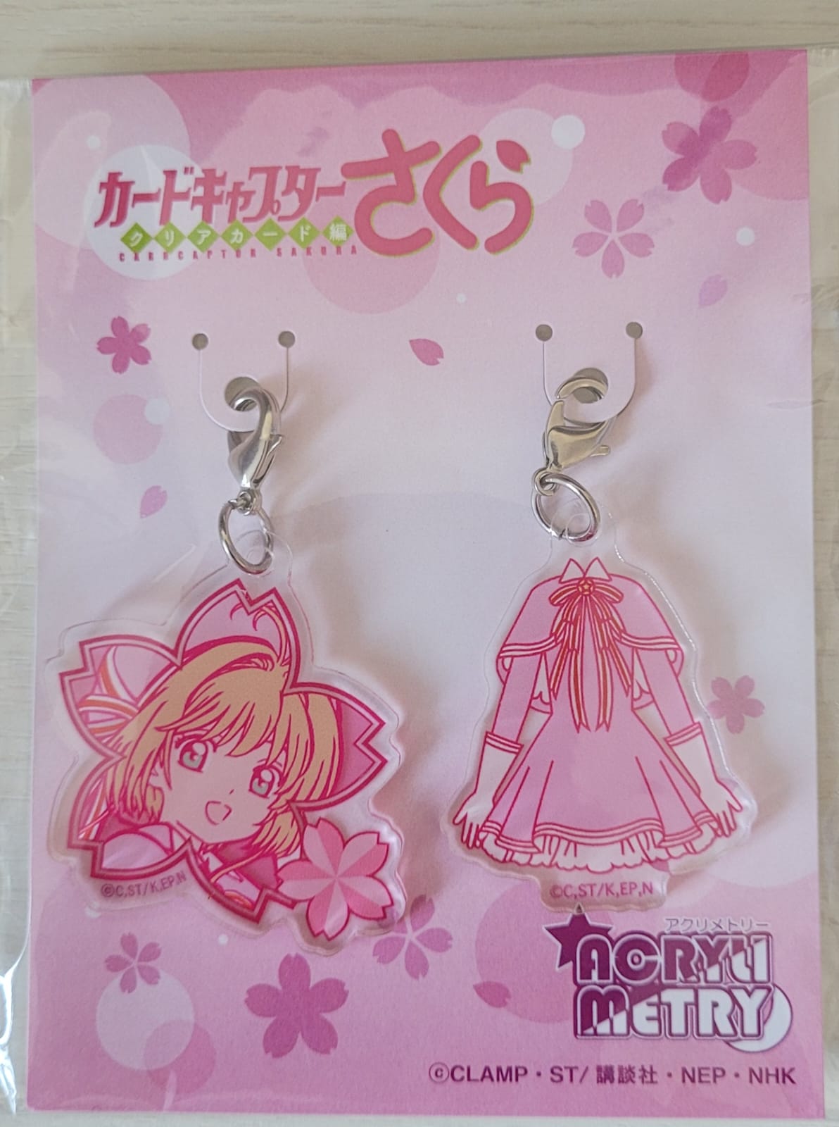 Cardcaptor Sakura: Clear Card Acryumetry (Asymmetry Acrylic Charm) Sakura Kinomoto B