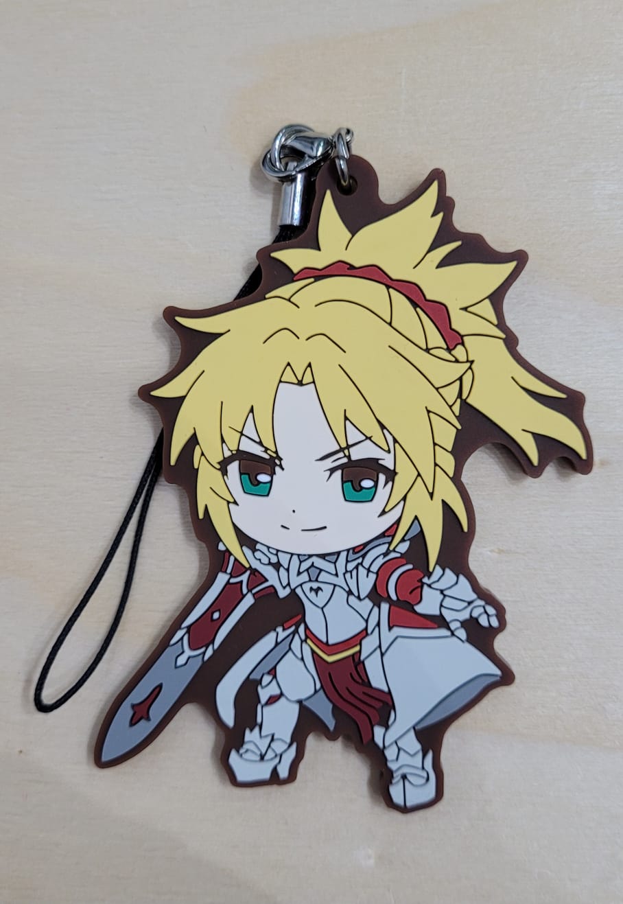 Fate/Grand Order Mordred (Saber of Red) Rubber keychain