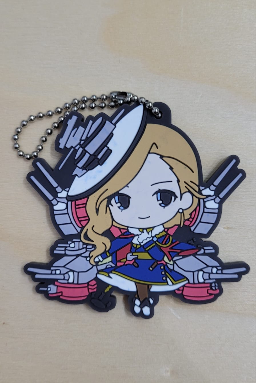 Hood -Azur Lane rubber strap