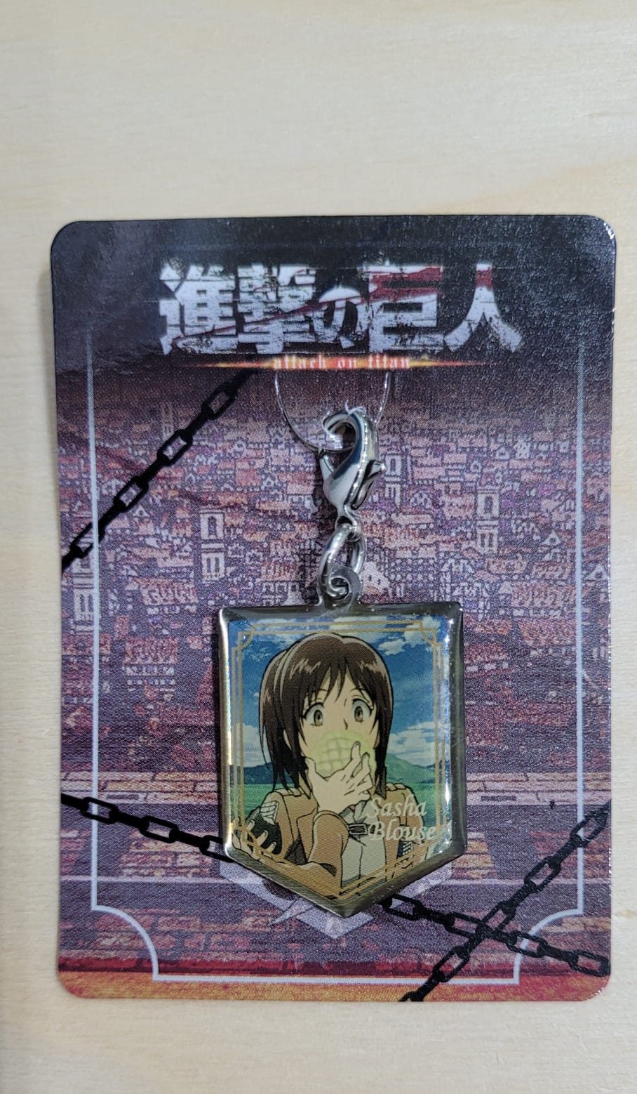 Sasha Blouse - Attack on Titan metal charm