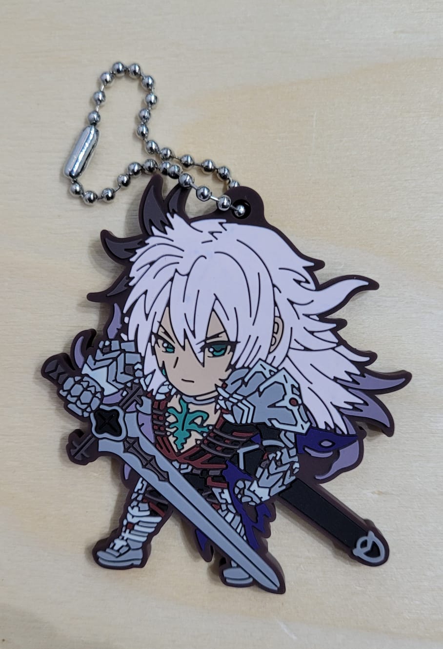 Fate/Apocrypha -Saber of Black Siegfried Rubber key chain