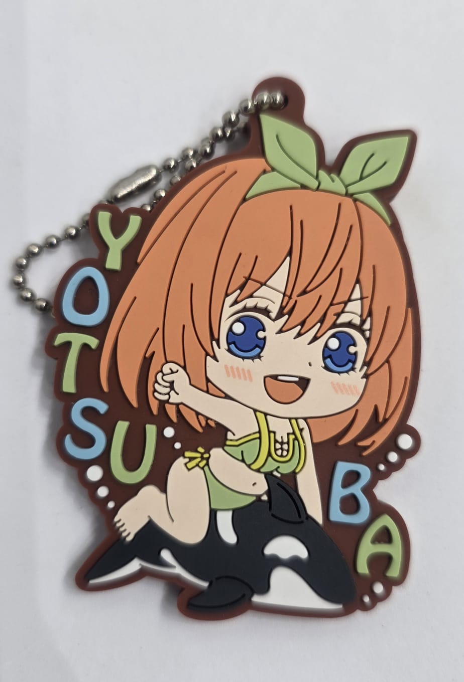 The Quintessential Quintuplets Rubber Keychain