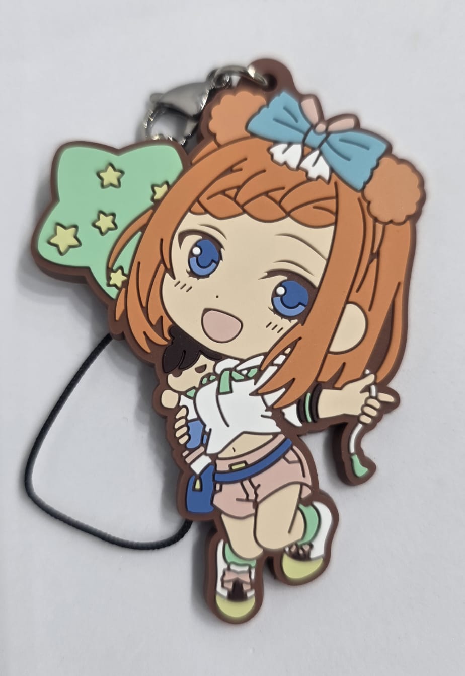 The Quintessential Quintuplets Rubber Keychain