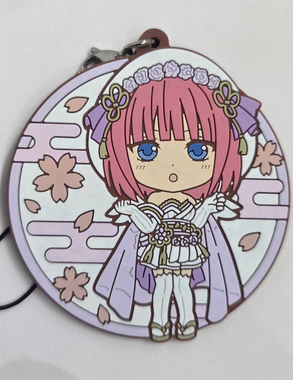 The Quintessential Quintuplets Rubber Keychain
