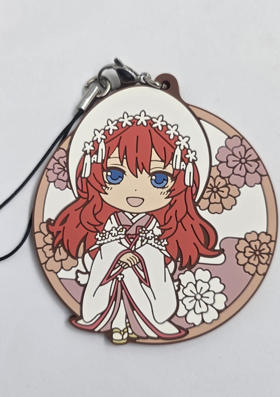 The Quintessential Quintuplets Rubber Keychain
