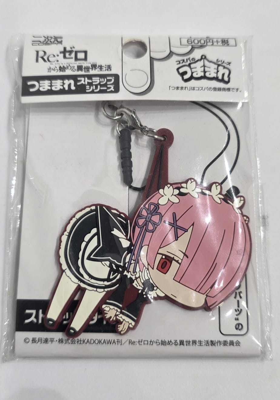 Re: Zero kara Hajimeru Isekai Seikatsu Tsumamare Strap: Ram