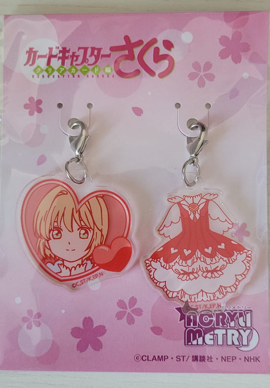 Cardcaptor Sakura: Clear Card Acryumetry (Asymmetry Acrylic Charm) Sakura Kinomoto C