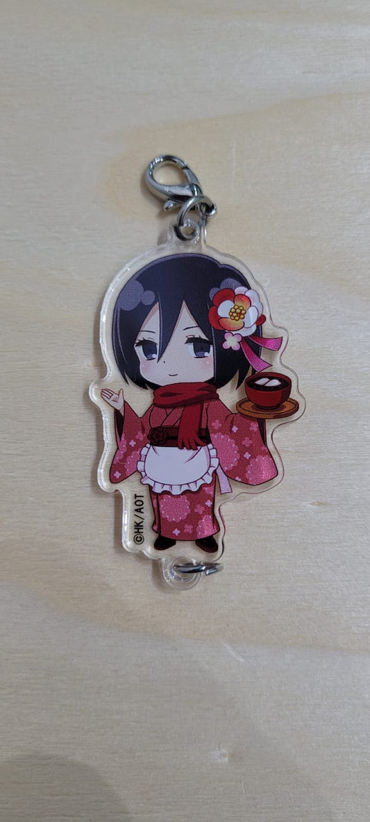 Attack on Titan - Mikasa Ackerman acrylic keychain