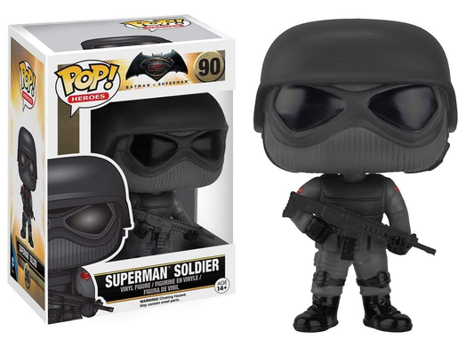 Funko POP! HEROES: Batman V Superman - Superman Soldier